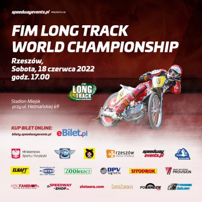 Grafika promująca FIM Long Track World Championship